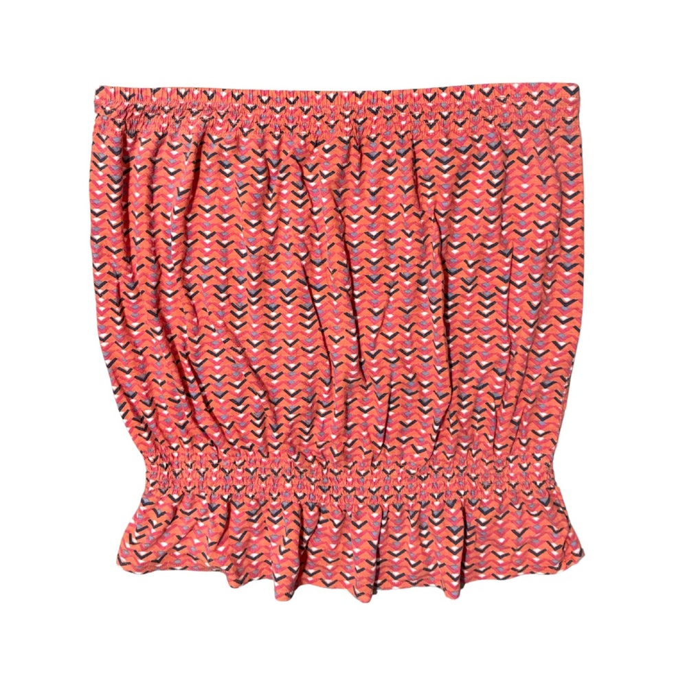 GAP Aztec-Print Strapless Tube Top – Size XL Women’s Stretchy Sleeveless Shirt